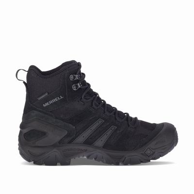 Merrell Strongfield Tactical 6" Waterproof Boot Arbetsskor Herr Svarta (SE397561)